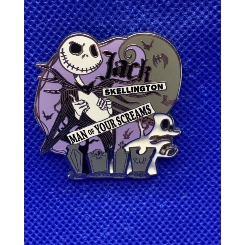 Nightmare Before Christmas Jack Skellington Man of Your Screams Disney Pin 92962
